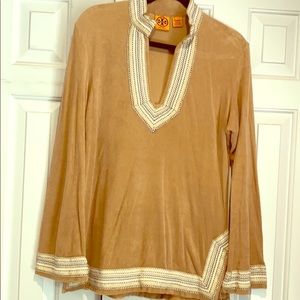Tory Burch terry camel tunic